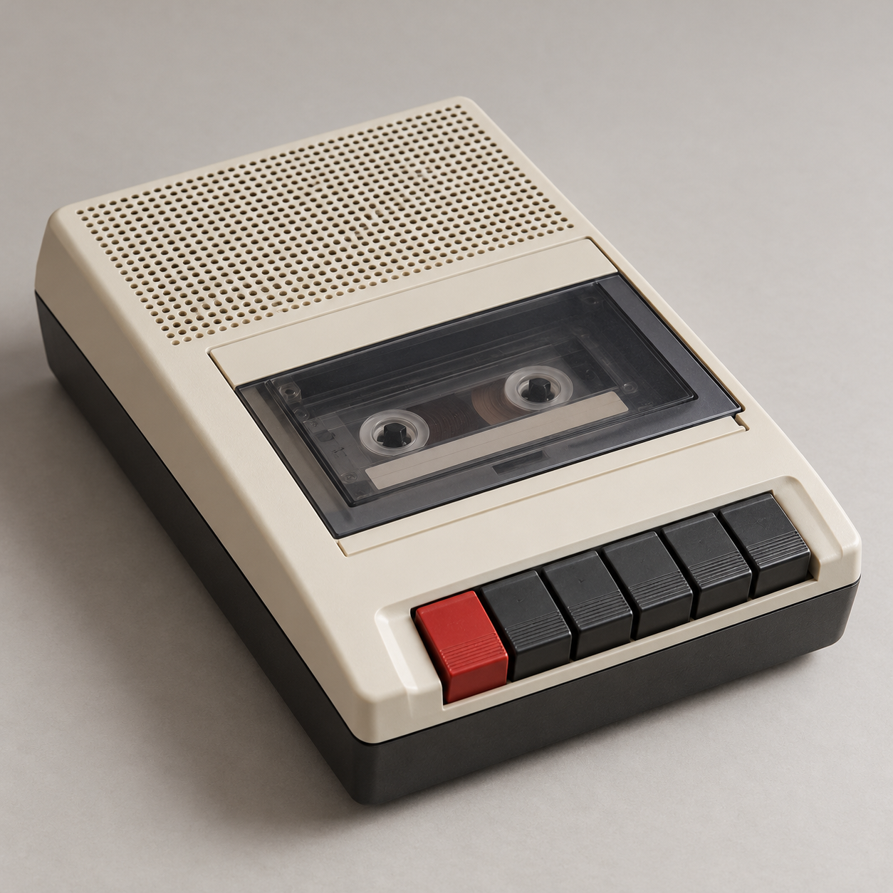 Desktop cassette recorder