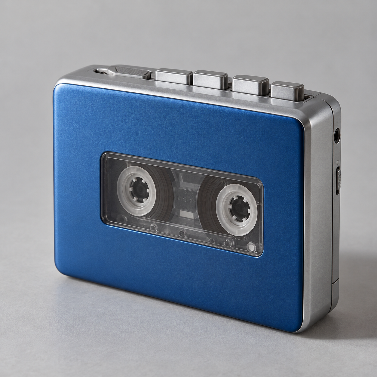 Portable cassette player